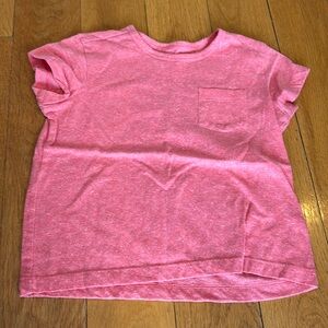 Primary 4-5Y Pocket Tee in Dark Coral